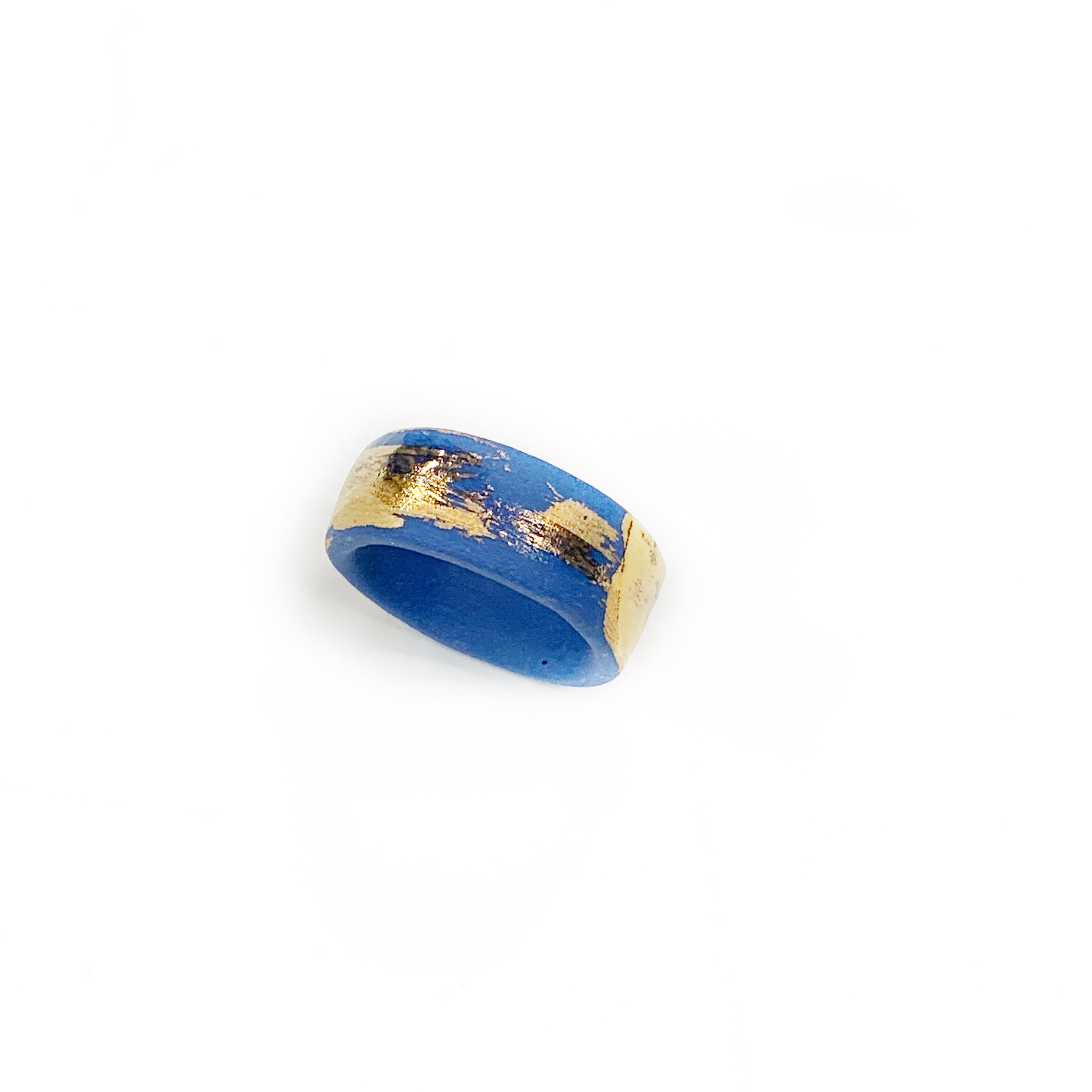 Mėlynas porcelianinis žiedas "BLUE ETERNITY"