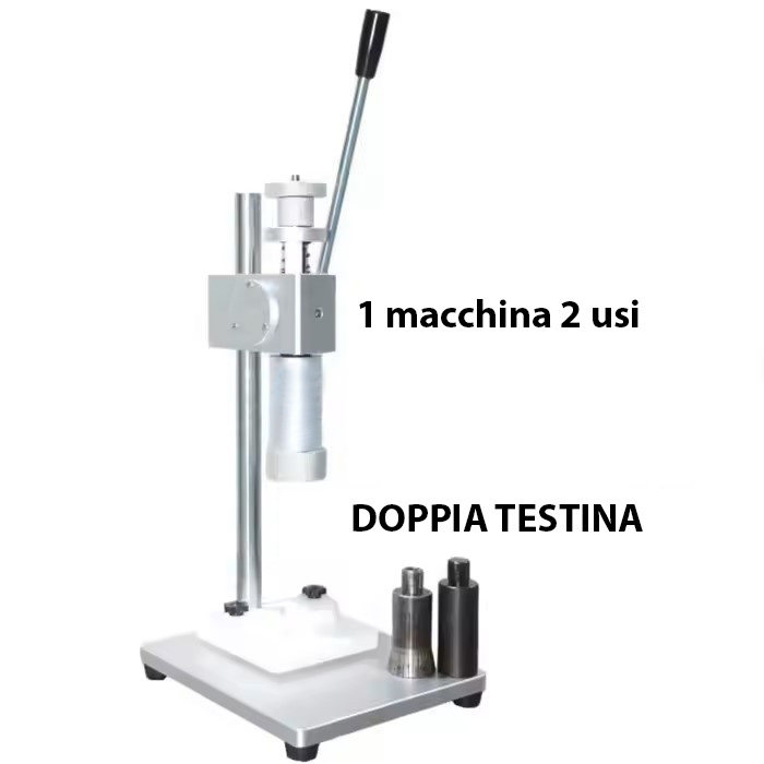 Macchina crimpatrice professionale manuale per profumi