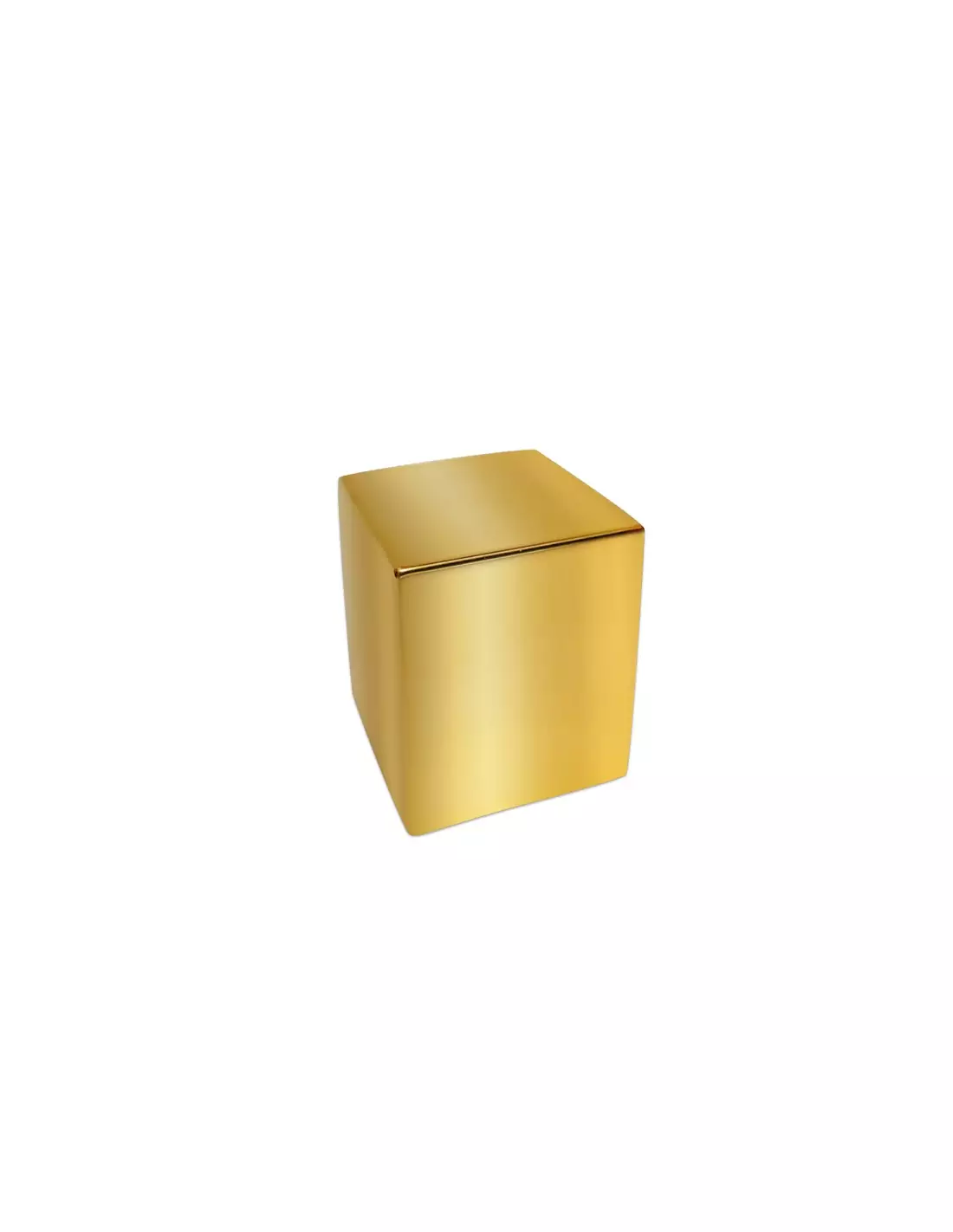 Tappo quadrato oro/argento - Confezione 100 pz