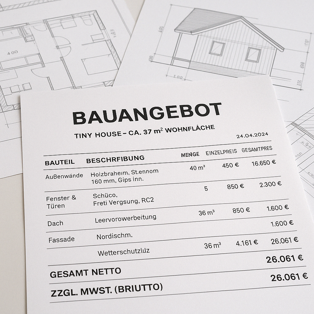 🔍 Bauangebot-Check PRO (mit Vergleich & Tipps)