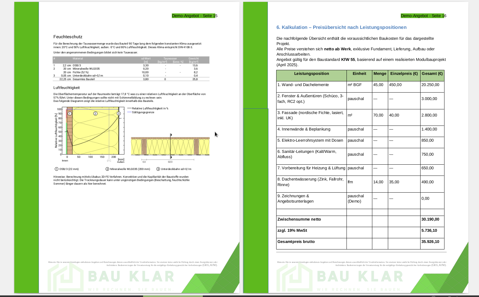 🔍 Bauangebot-Check PRO (mit Vergleich & Tipps)