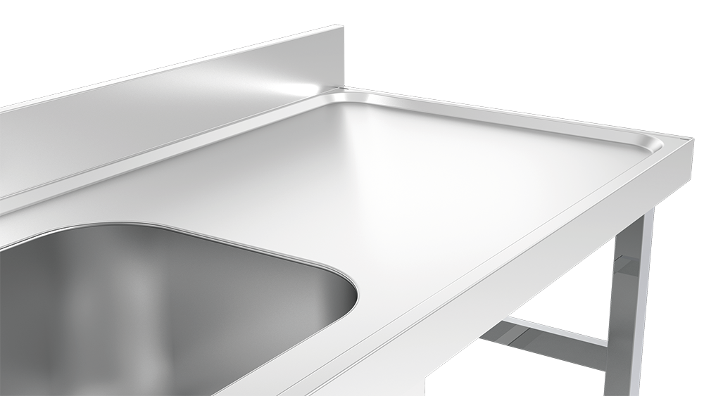 Mesas murales de Chef sin entrepaño