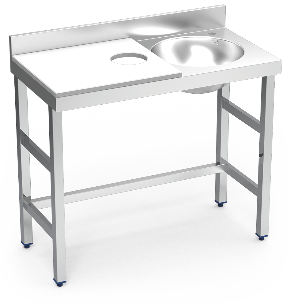 Mesas de Preparación y Lavado 