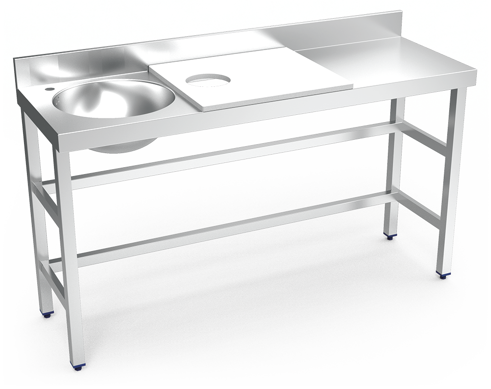 Mesas de Preparación y Lavado