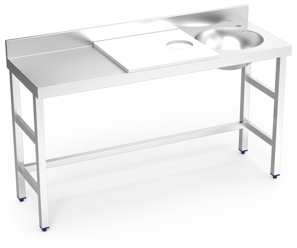 Mesas de Preparación y Lavado 