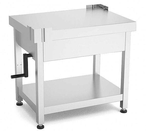 Mesa para maquinaria con sistema de elevación