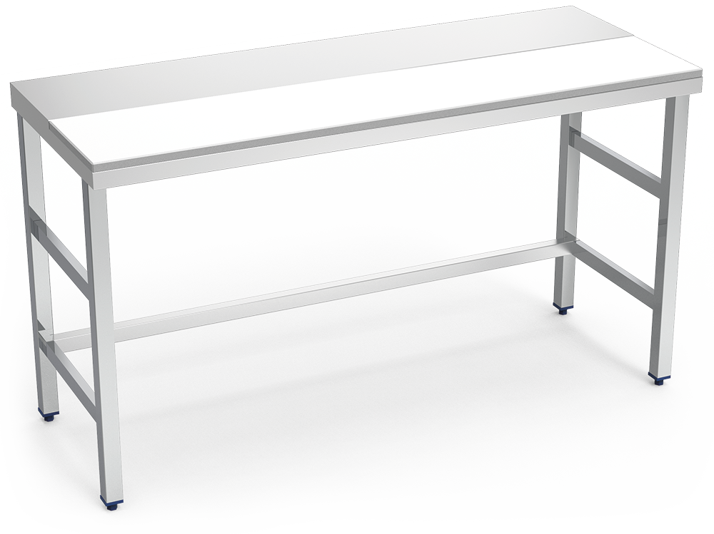  Mesa de preparación central sin entrepaño