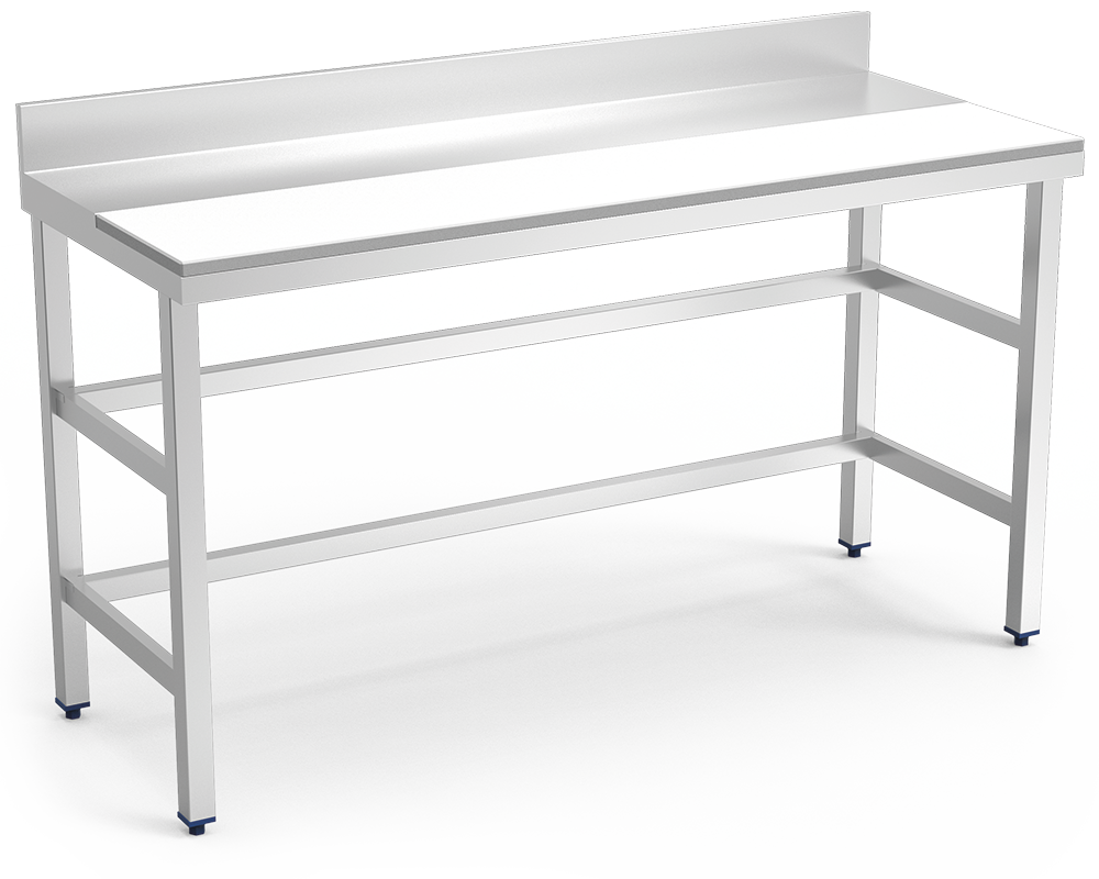  Mesa de preparación mural sin entrepaño 