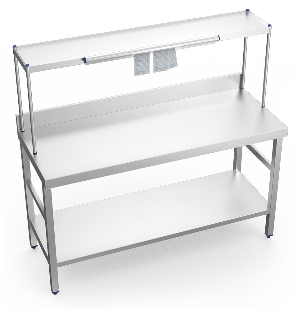  Estantería de sobremesa inox 