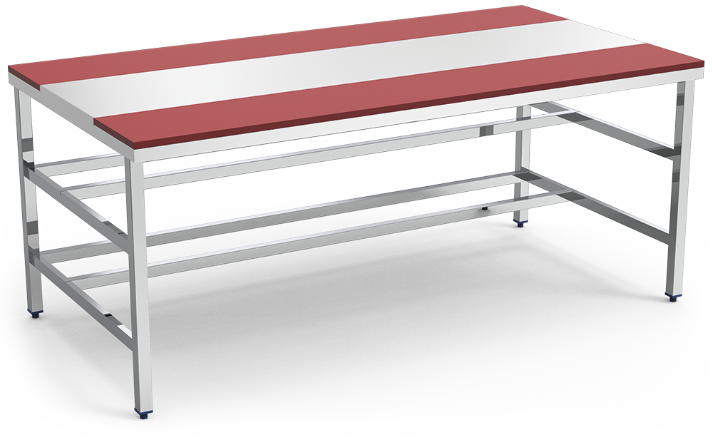 Mesas de despiece sin entrepaño