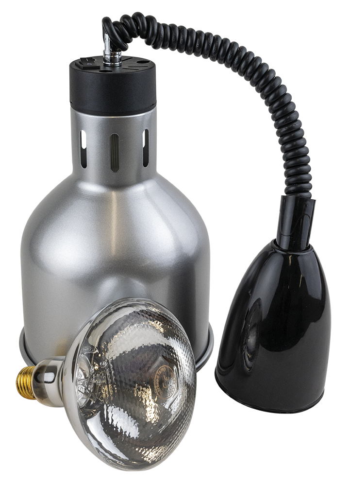  Lámpara para calentar platos 