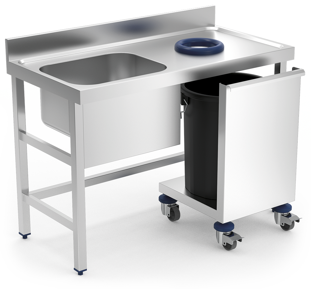 Puerta rodante para contenedores