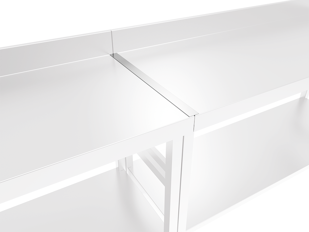 Tapa juntas de unión para mesas y fregaderos