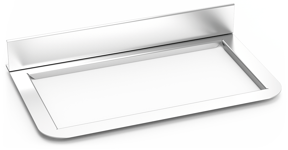 Adaptador de cubetas GN 1/3 y 1/6 para carros de servicio