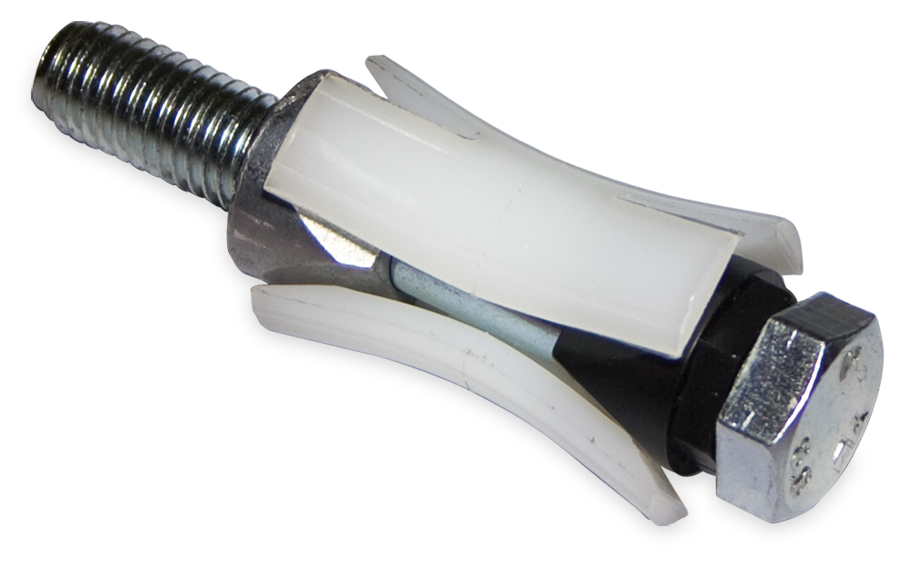 Kit de acoplamiento de rueda a bastidor de carros de servicio