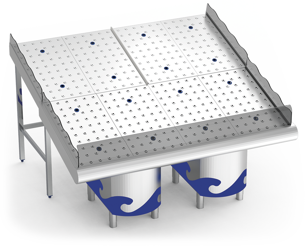  Prolongación para mostrador de pescadería 