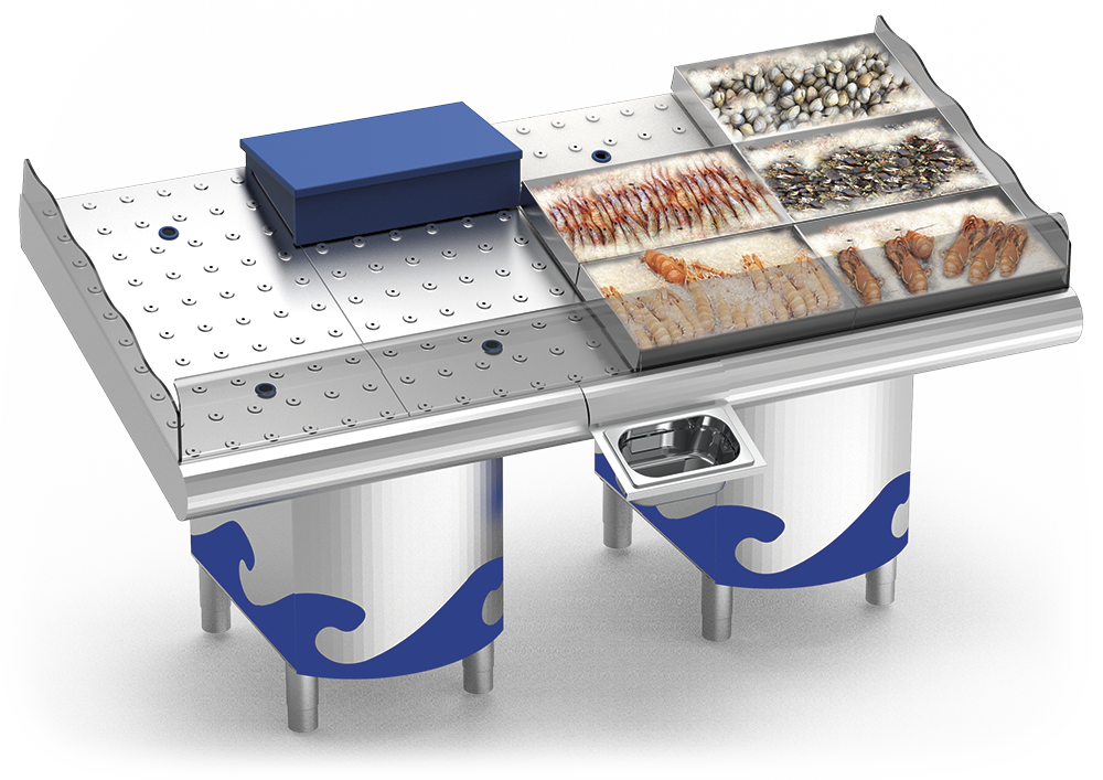  Bandeja para marisco 