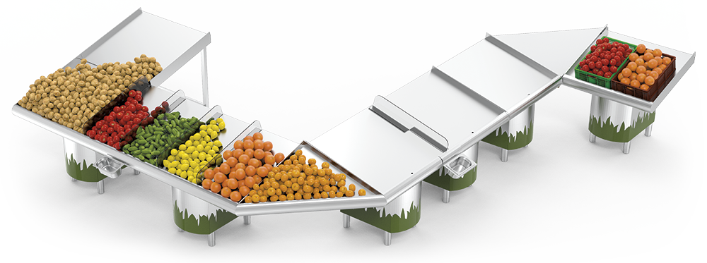  Papelera su turno para mostrador de pescadería 