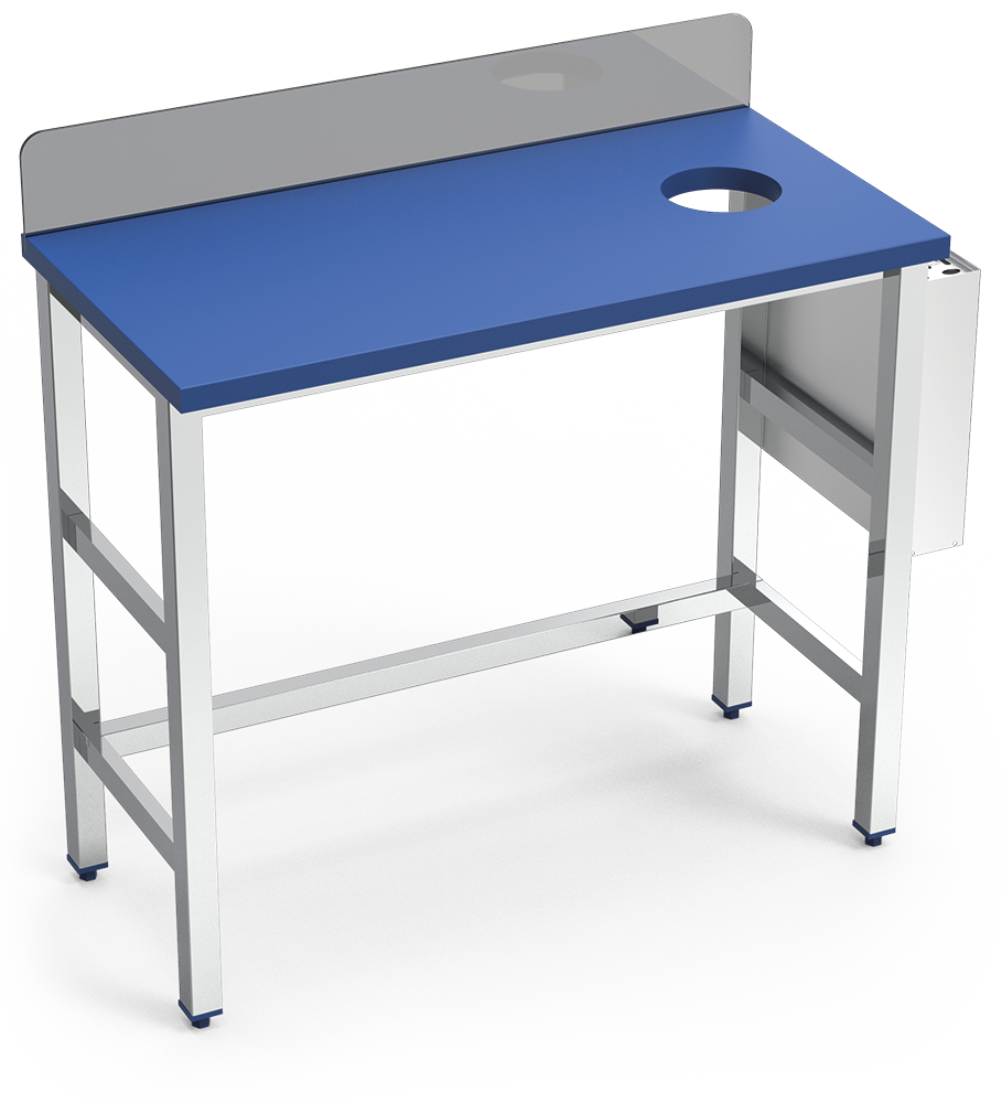  Puesto pescadero encimera polietileno 