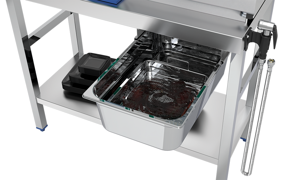  Mesa para cocción de marisco