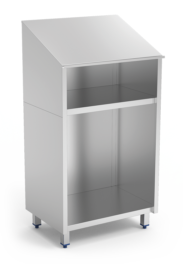 Atril de acero inoxidable