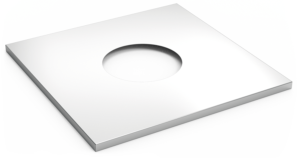 Hacer agujero de desbarasado a estantes imagine