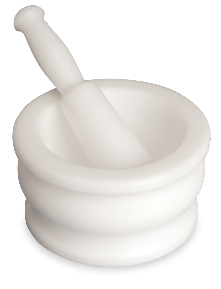 Mortero de polietileno  