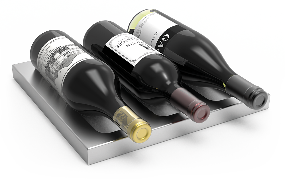  Botellero de sobremesa para botellas de vino 