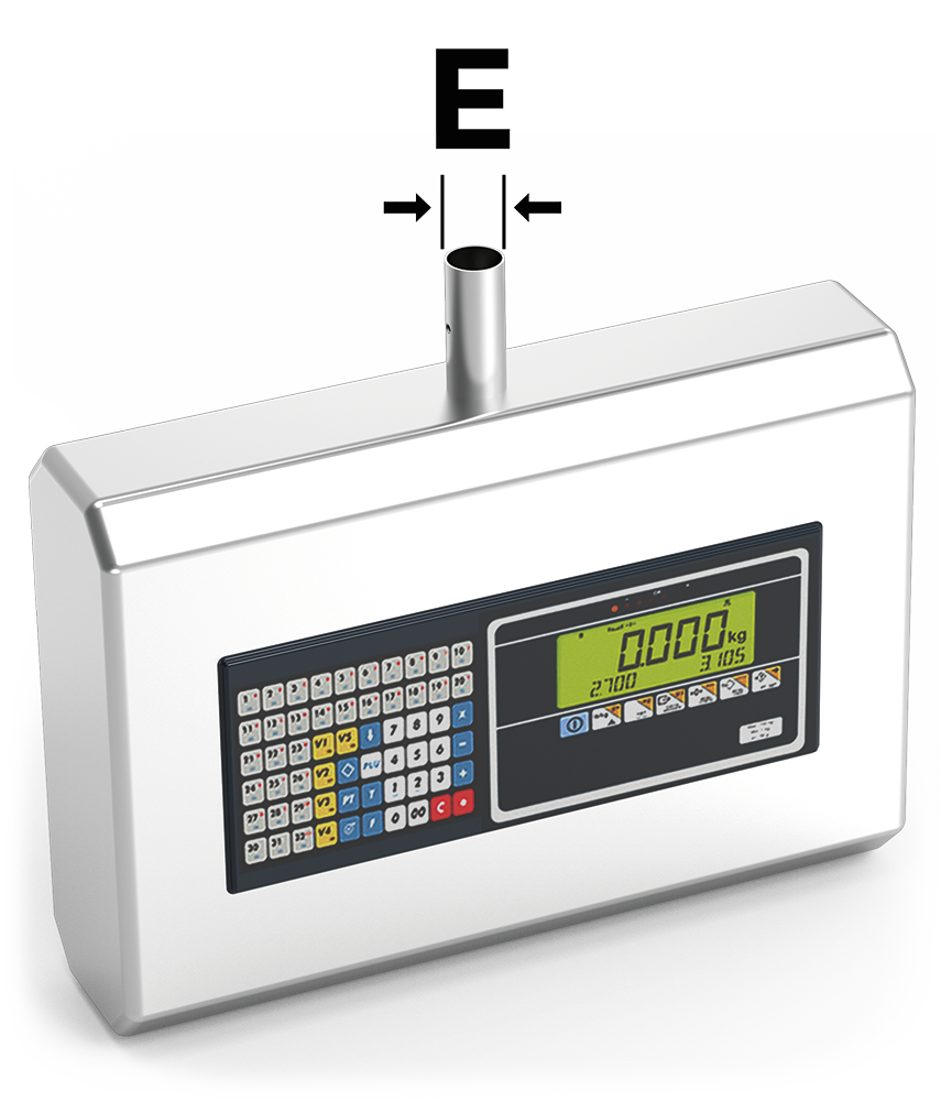 Tirante para balanzas regulable