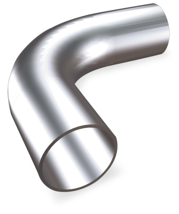 Tubo inox en escuadra