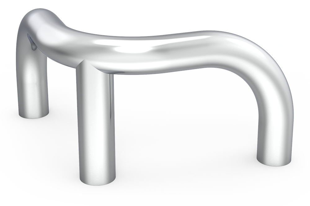  Defensa de esquina tubular 90º