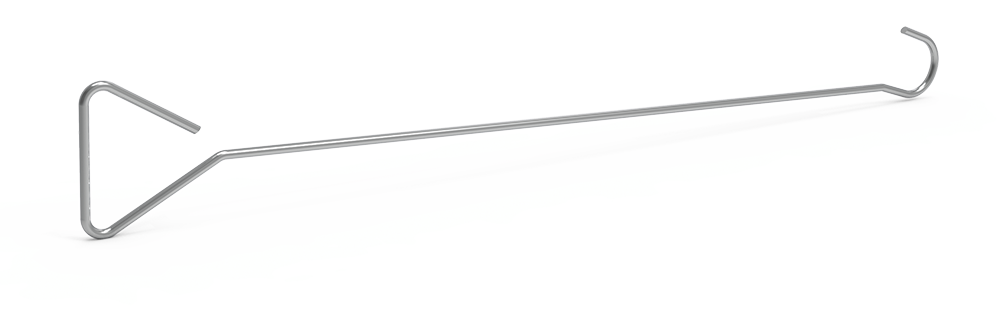 Gancho inox de arrastre