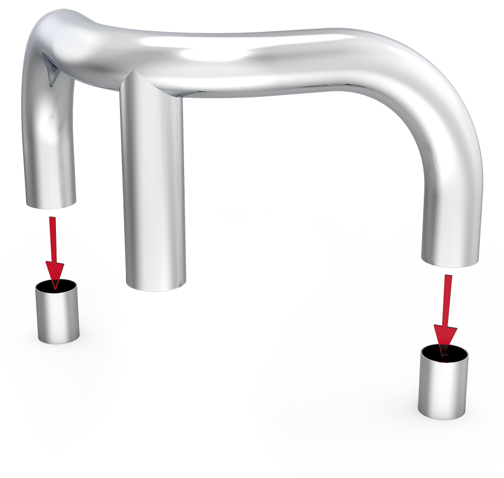  Defensa de esquina tubular 90º