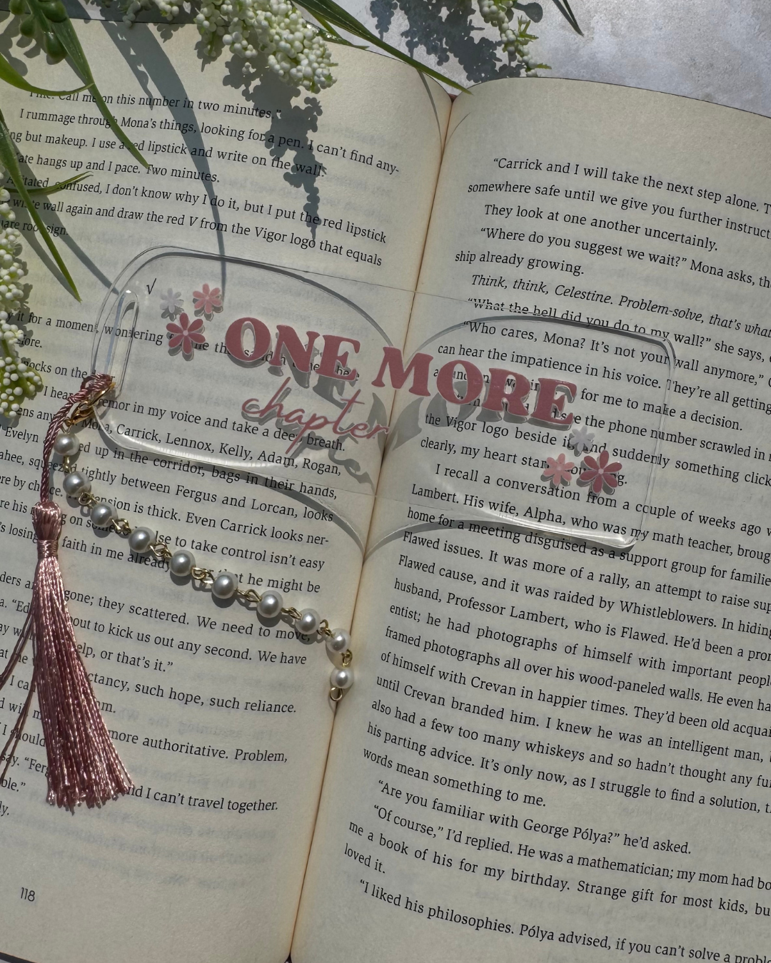 One More Chapter Bookmark