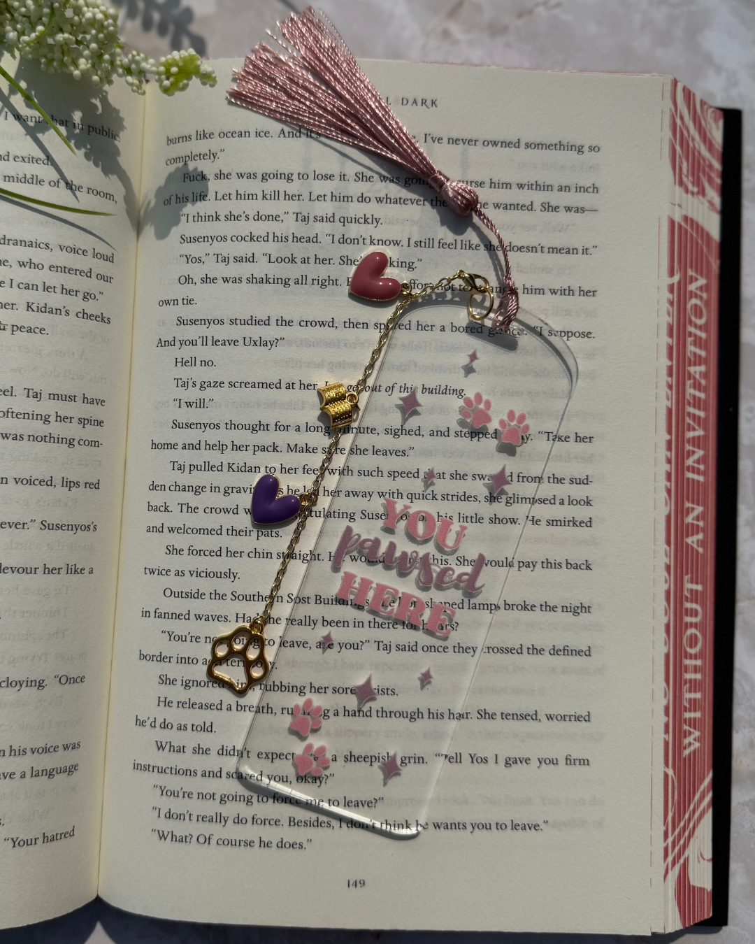 You Pawsed Here Bookmark