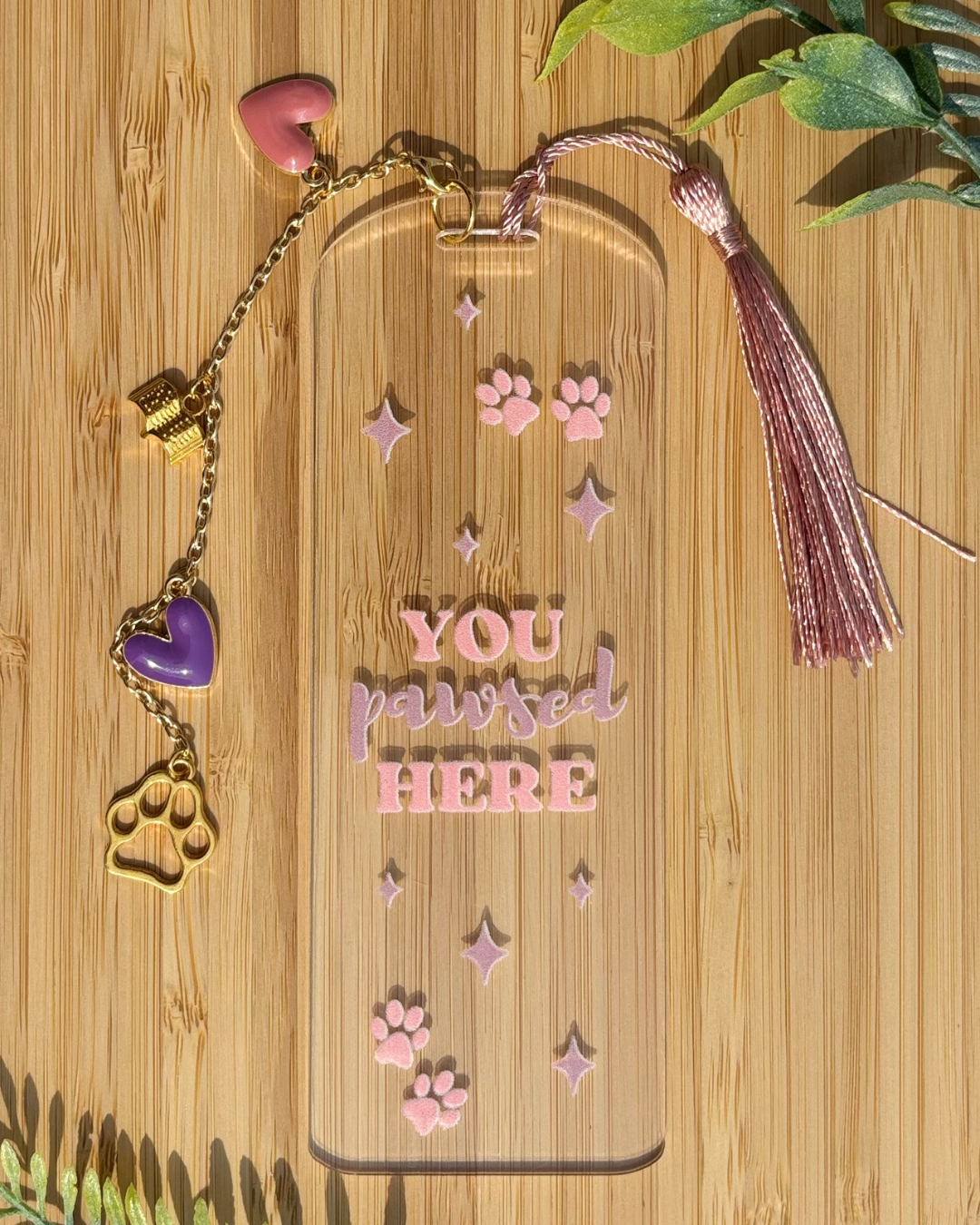 You Pawsed Here Bookmark