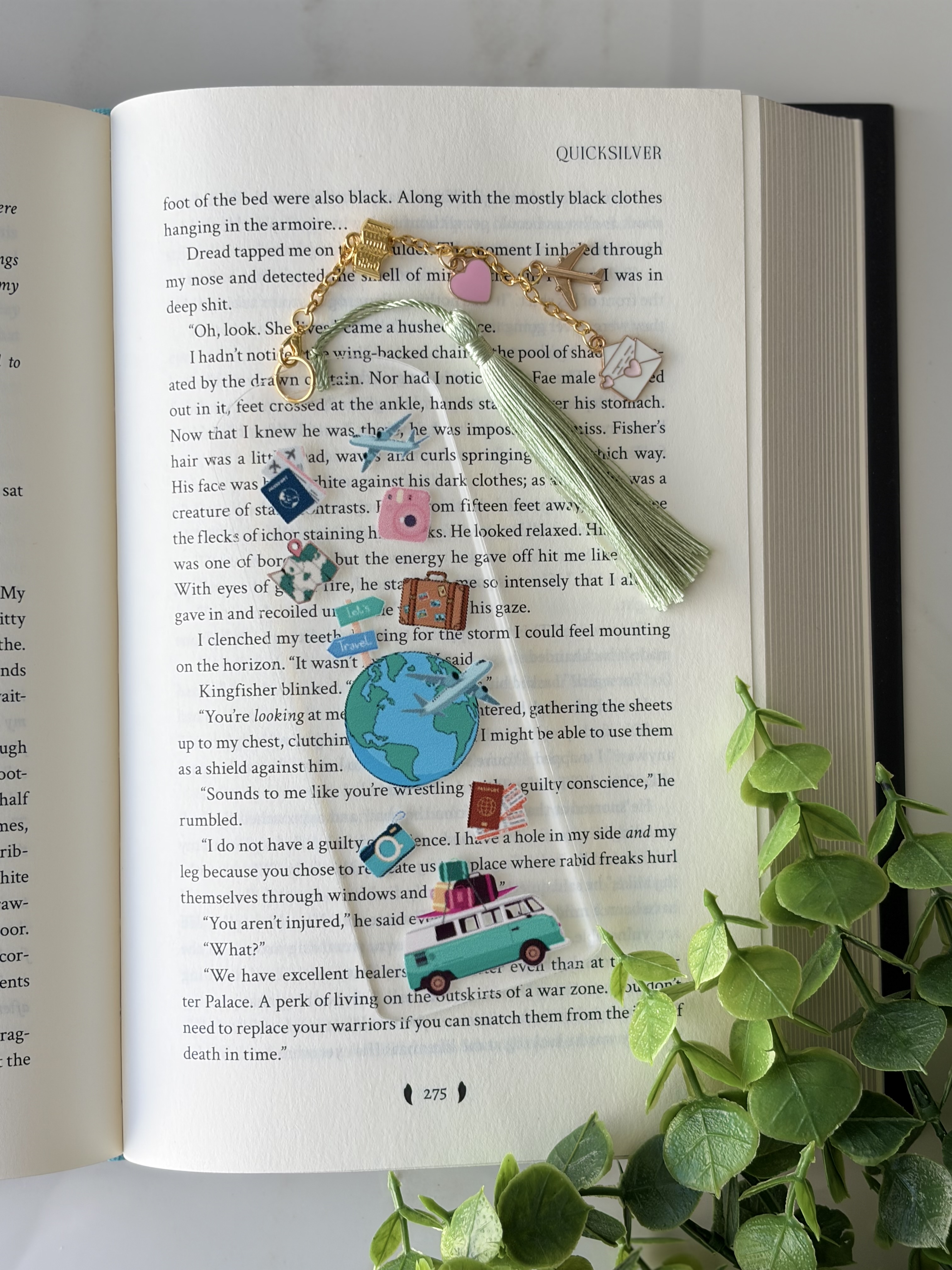 World Traveler Bookmark
