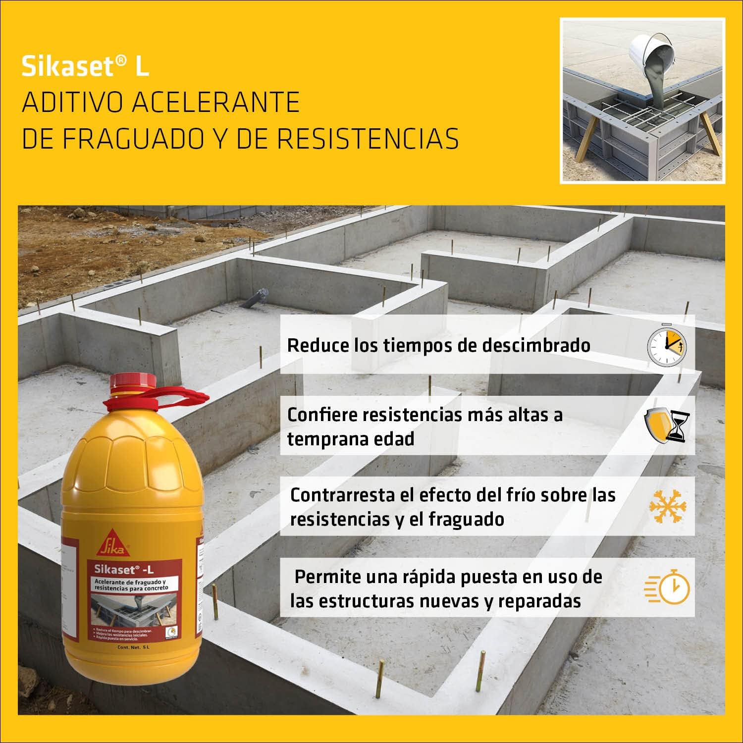 SIKASET-L PET/BOTE 5L