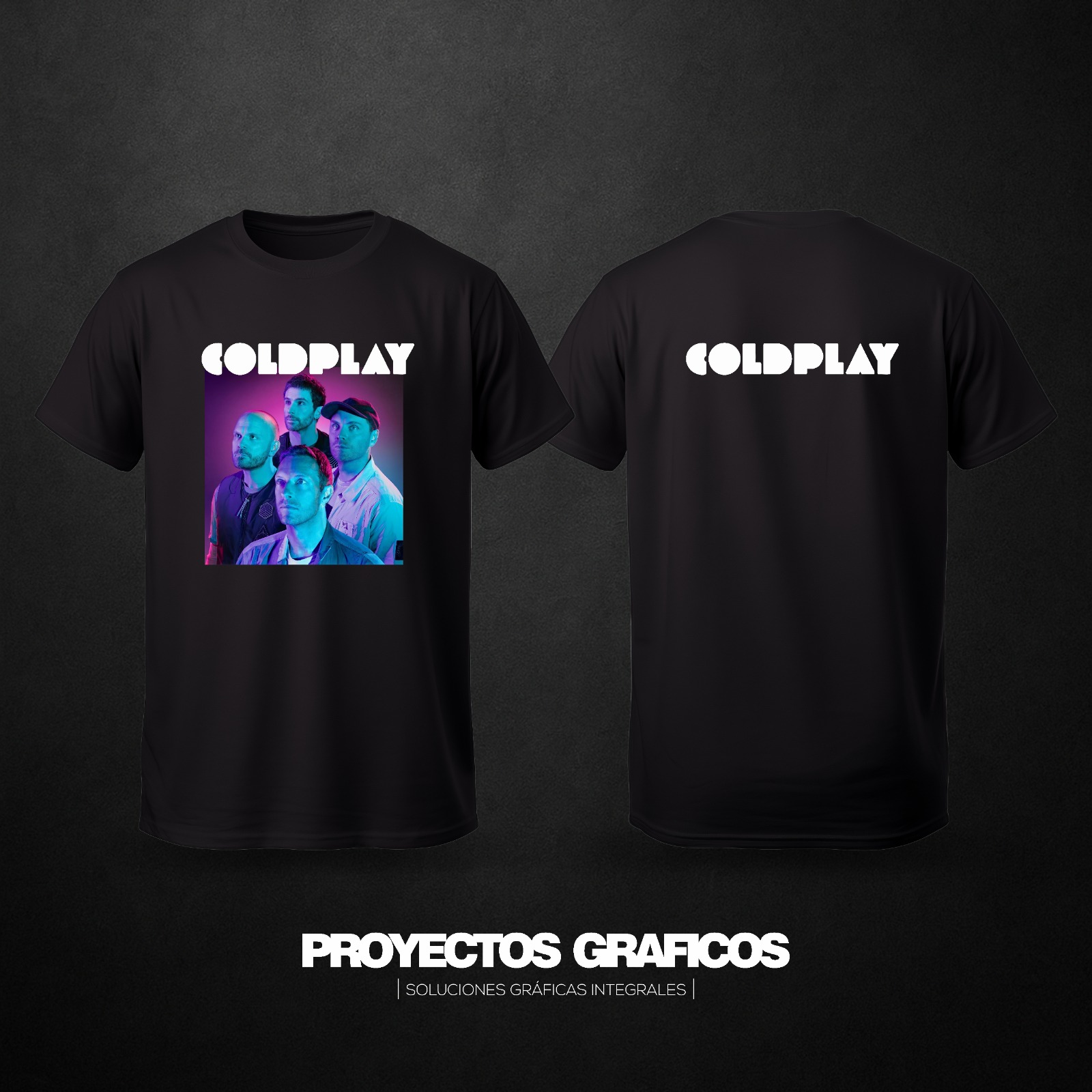 REMERA COLDPLAY