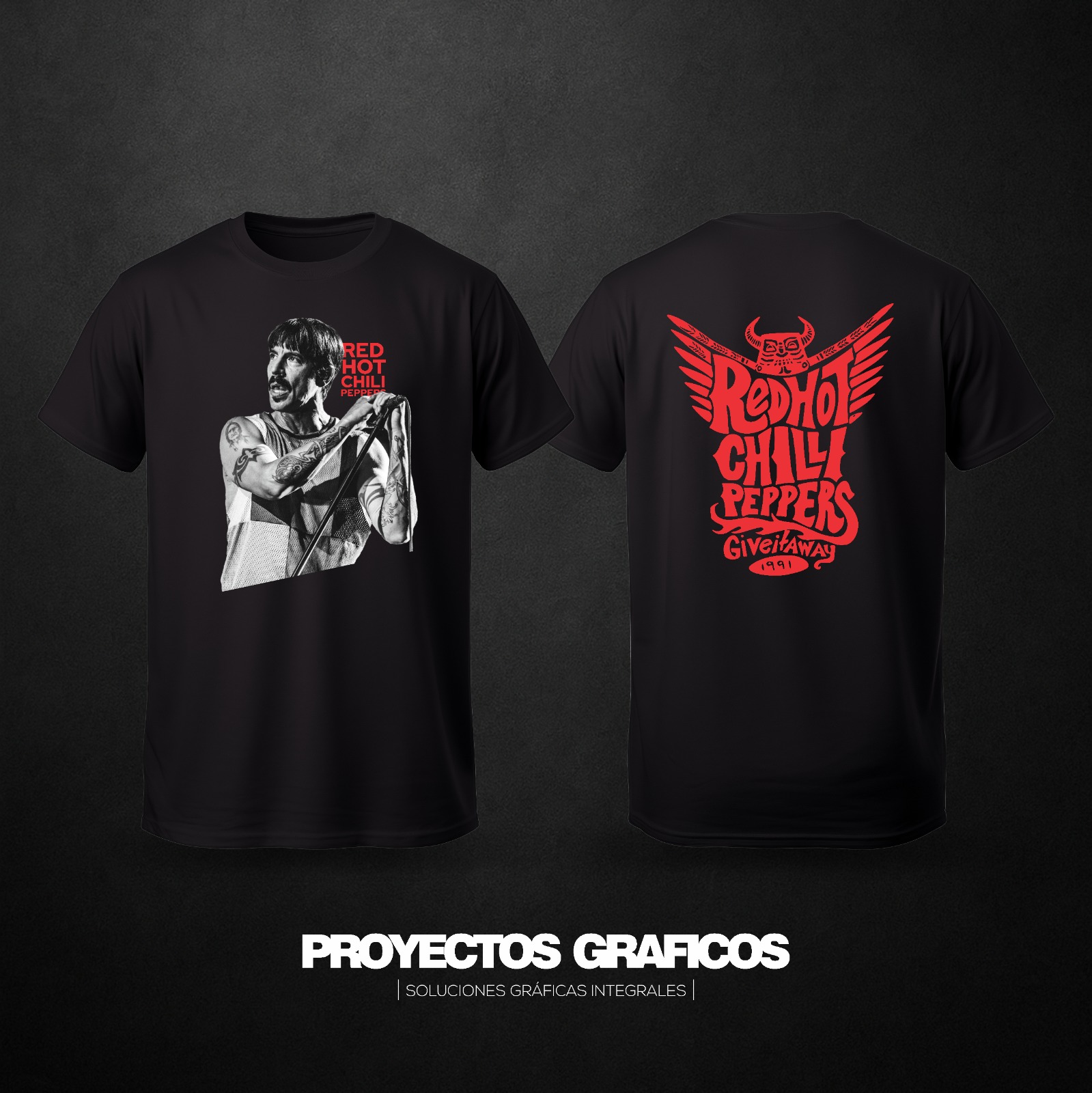 REMERA RED HOT CHILLI PEPPERS