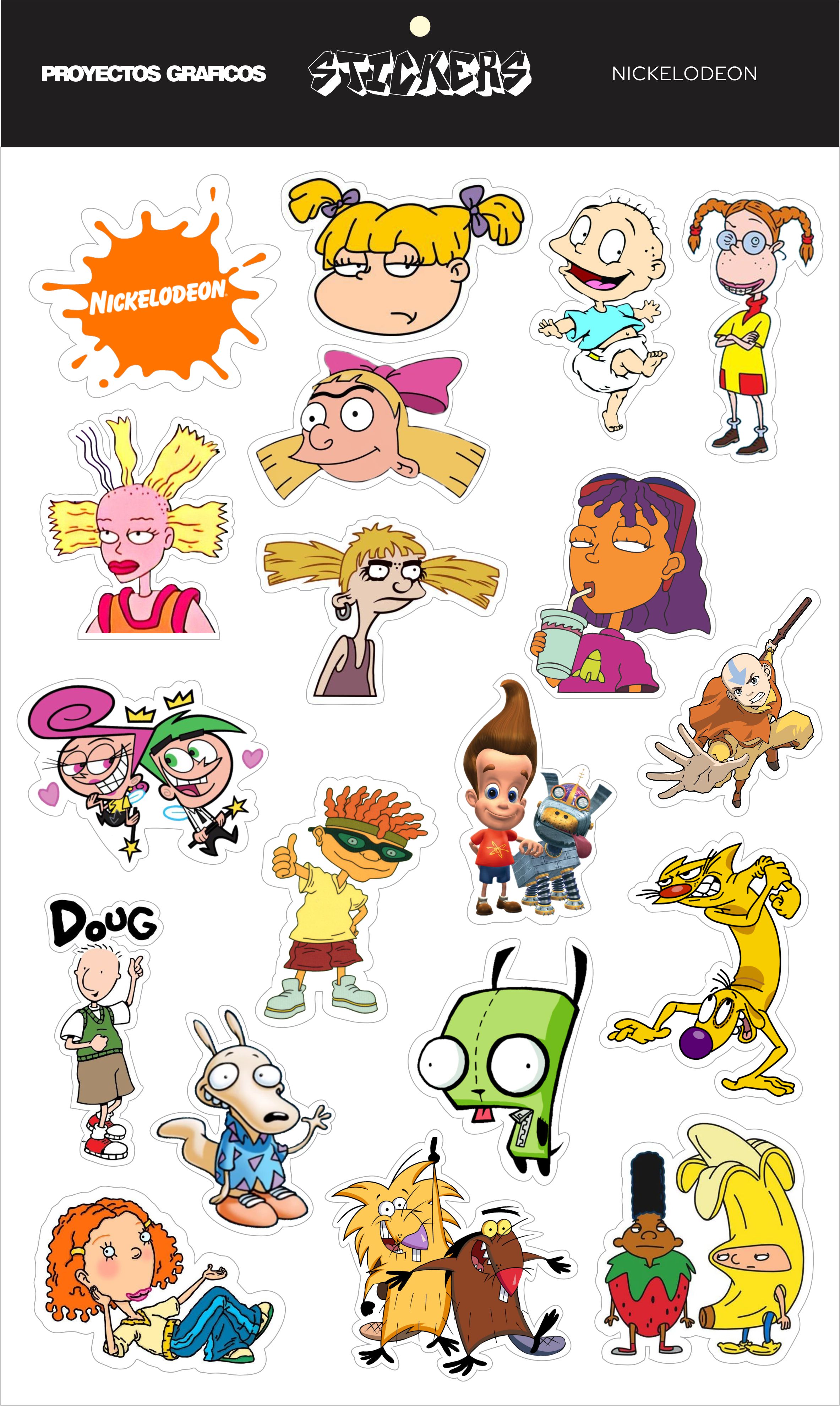 STICKERS - NICKELODEON