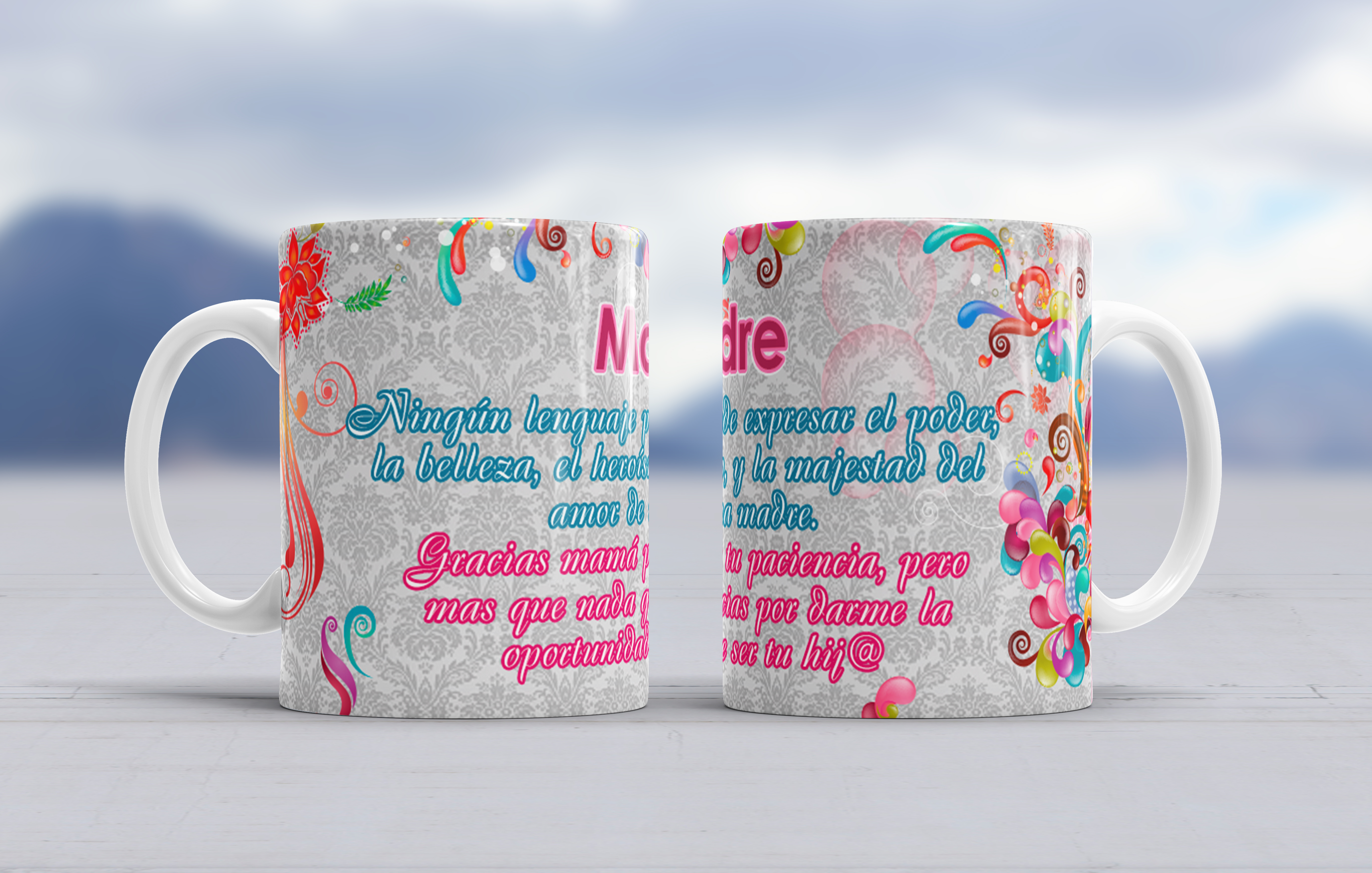 Taza Personalizada día de la Madre