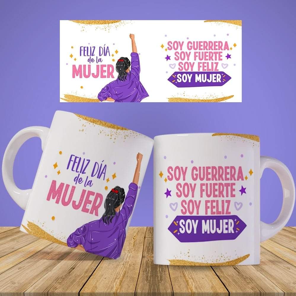 Taza Personalizada día de la Mujer