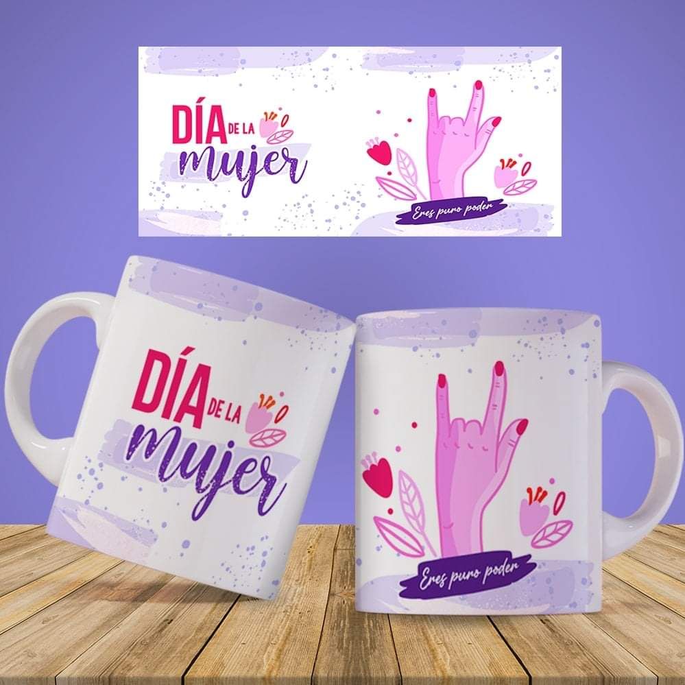 Taza Personalizada día de la Mujer