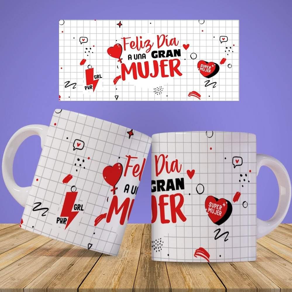 Taza Personalizada día de la Mujer
