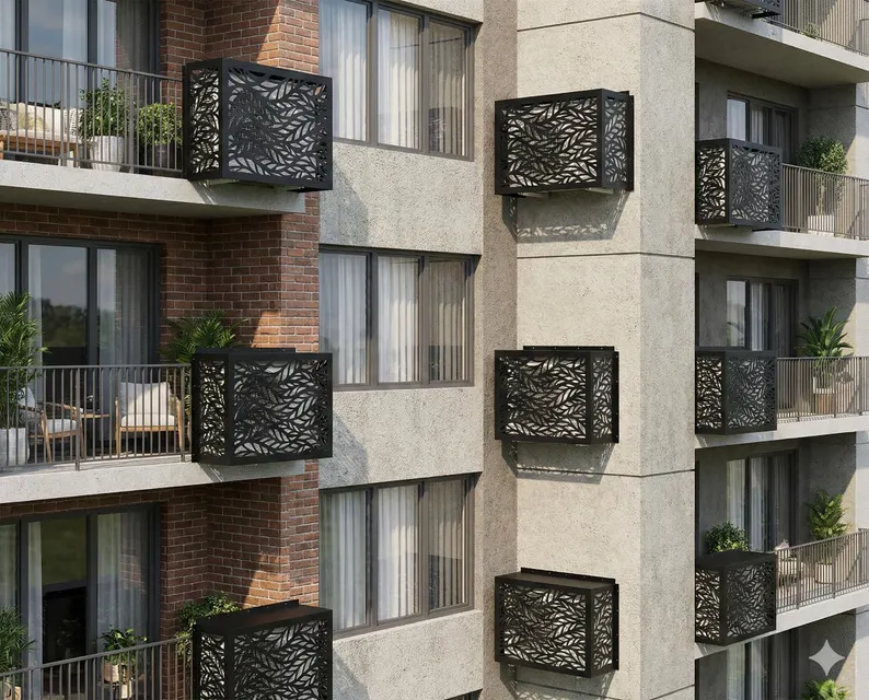 Oro kondicionieriaus apdaila "Botanika"