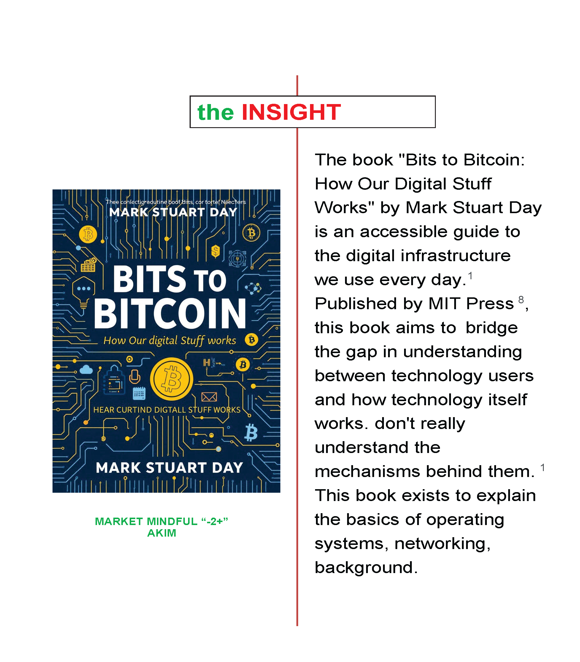 Bits to Bitcoin: How Our Digital Stuff Works