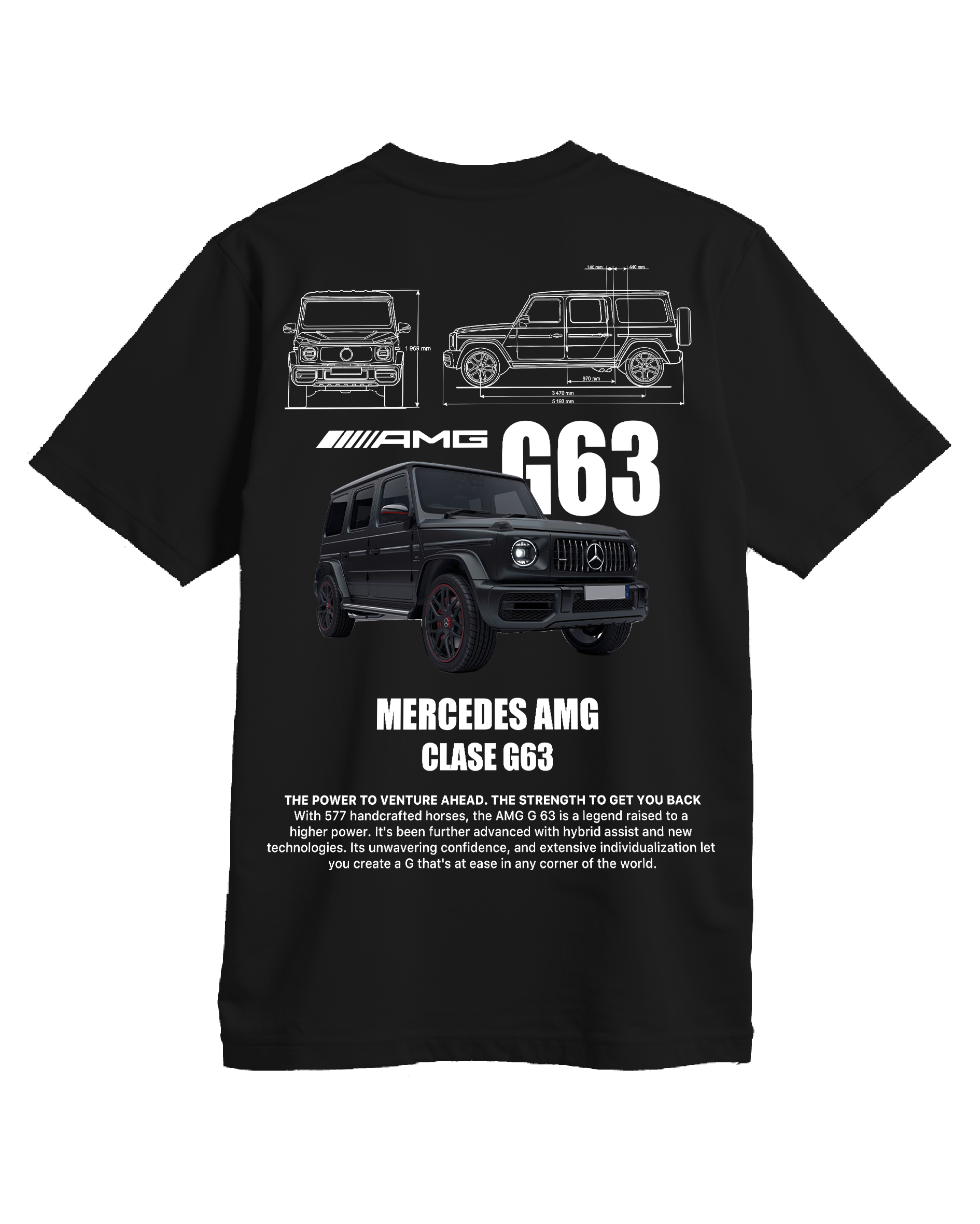 Playera Mercedes G63