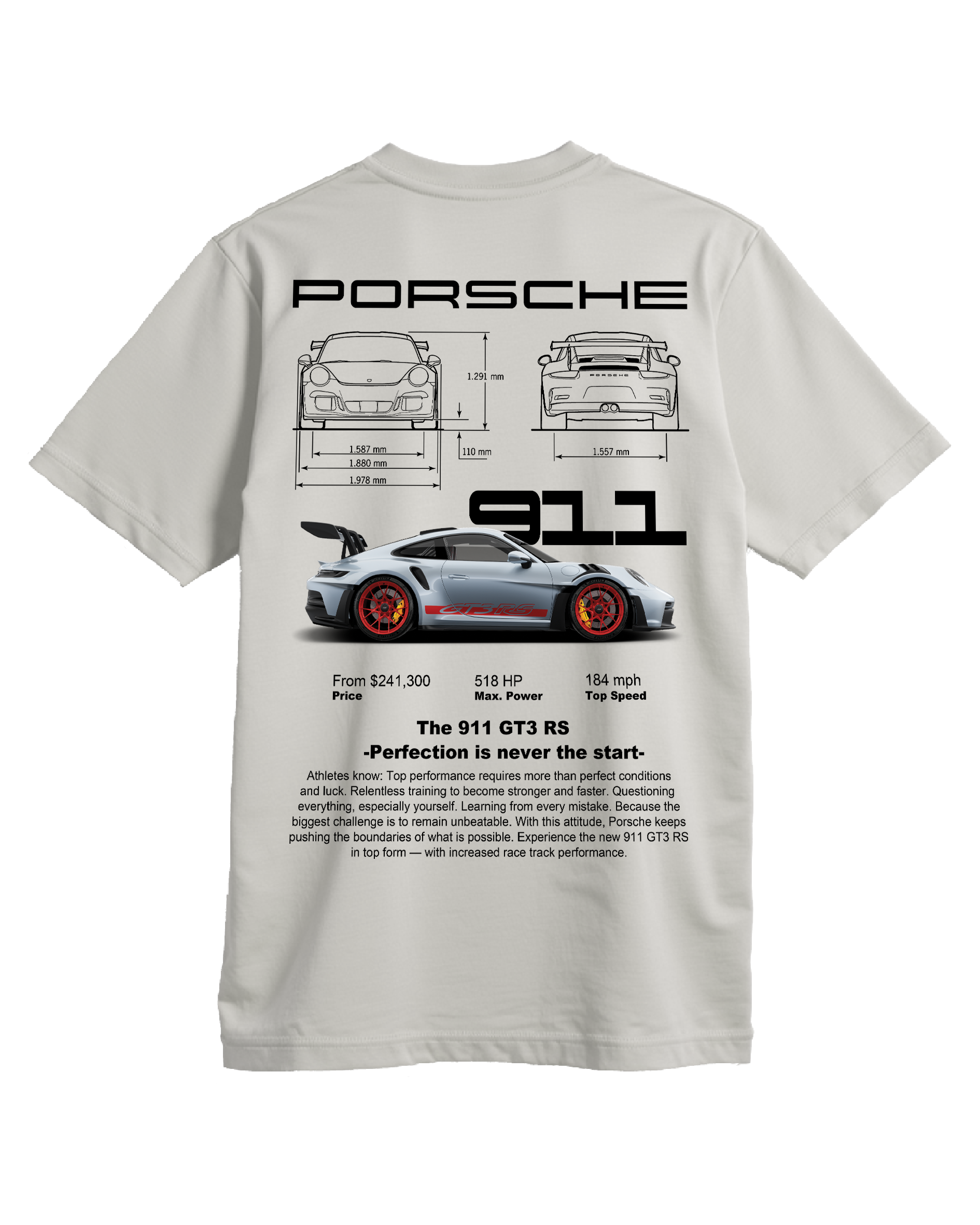 Playera Porsche 911 GT3 RS