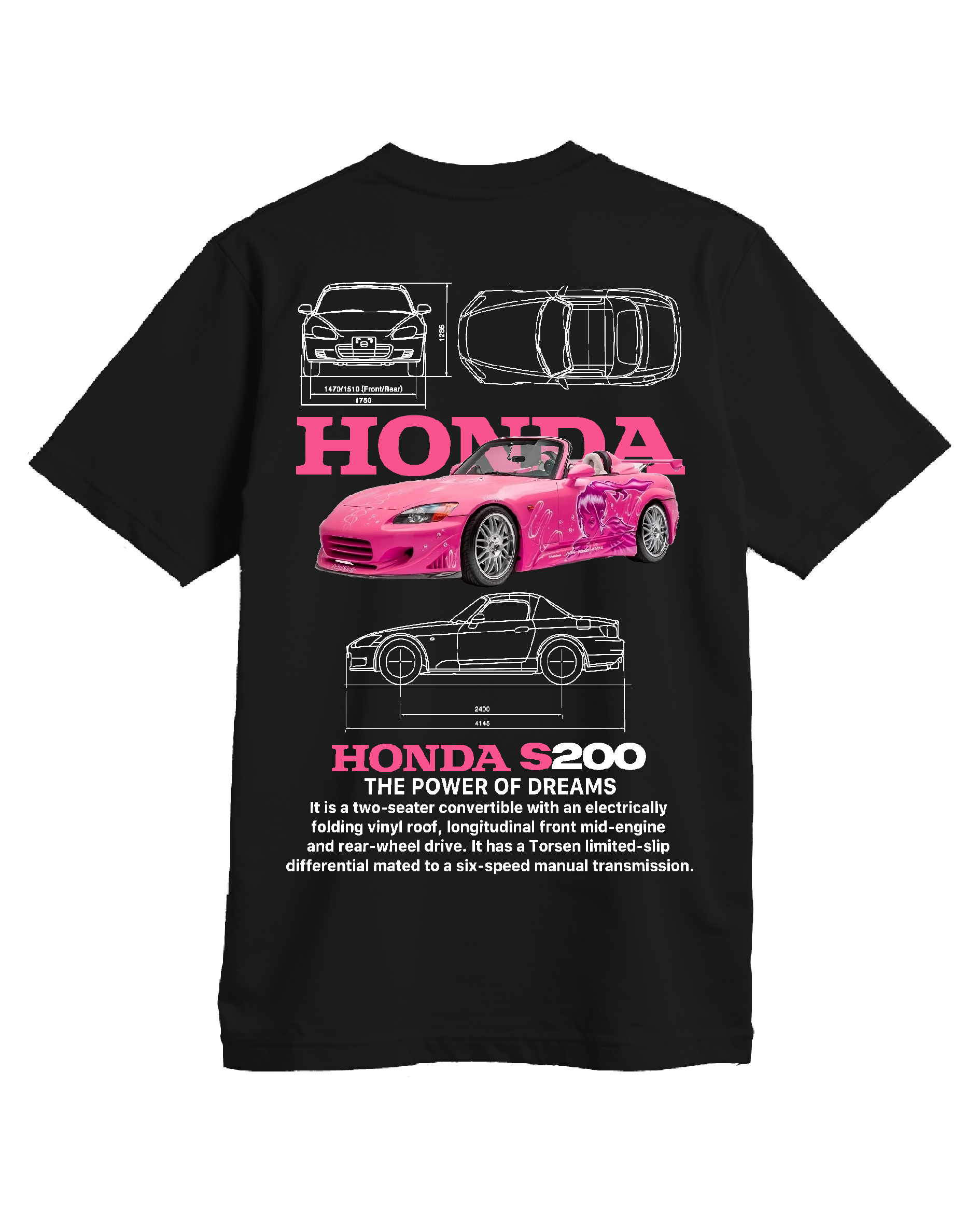 Playera Honda 